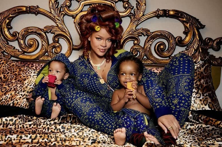 Rihanna with Riot Rose Mayers