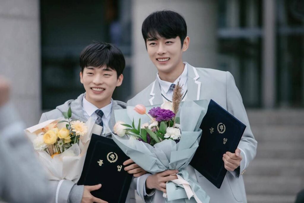 Kang Hui and Ok Jin Uk