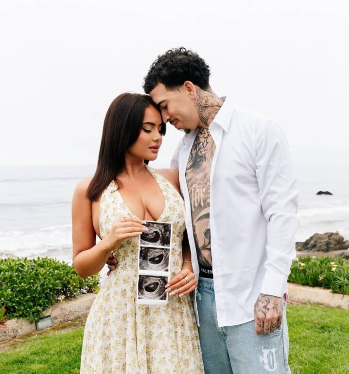 Landon McBroom with Sophia Germano