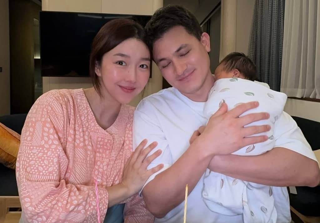 Sunny Dahye with her husband Chris Okano