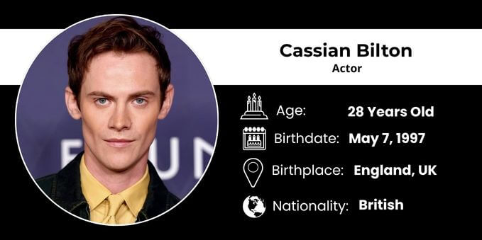 Cassian Bilton Wiki, Age, Height, Family, Net Worth, Partner, Bio, Movies & TV Shows